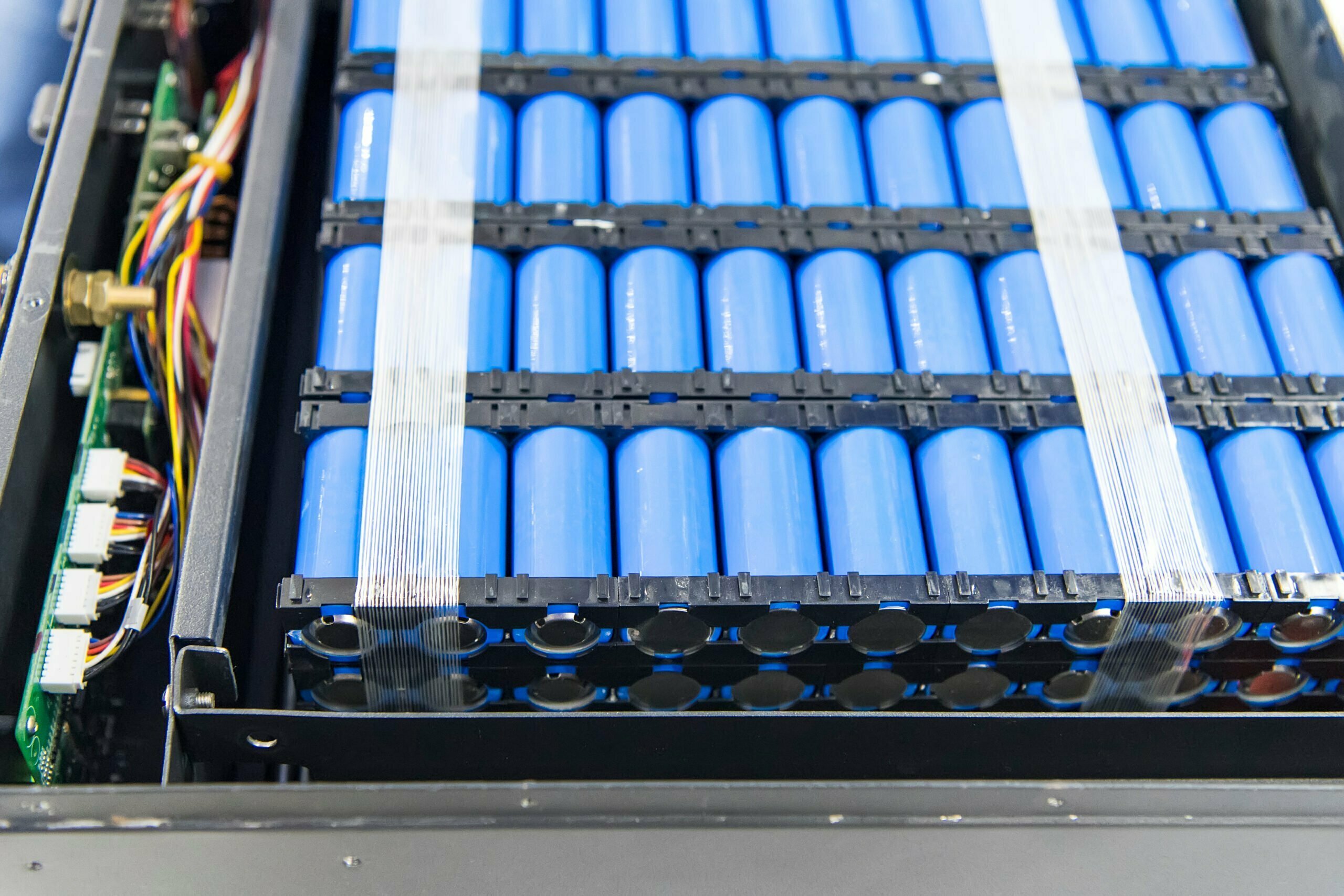 LHS batteries in a case
